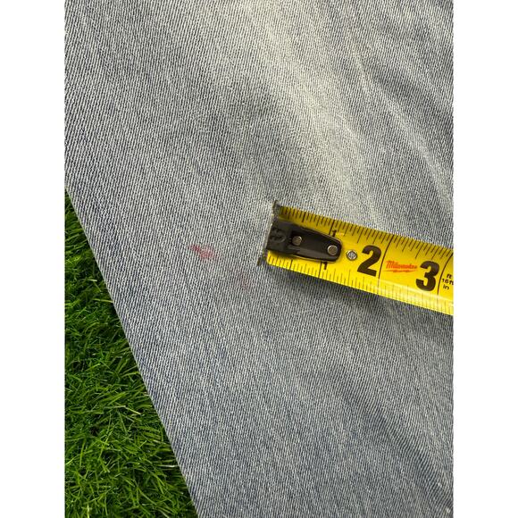 Nautica NS83 J-Class Jeans Men’s 34x30 Relaxed Fit Light Wash Denim Frayed Hem - Picture 7 of 13